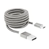 Sbox USB–Micro USB kábel 1,5 m biely thumbnail