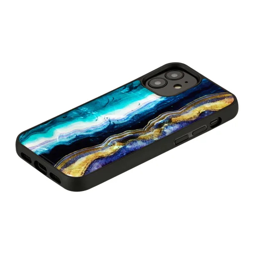 iKins Apple iPhone 12 mini tok lila achát mintával - 2