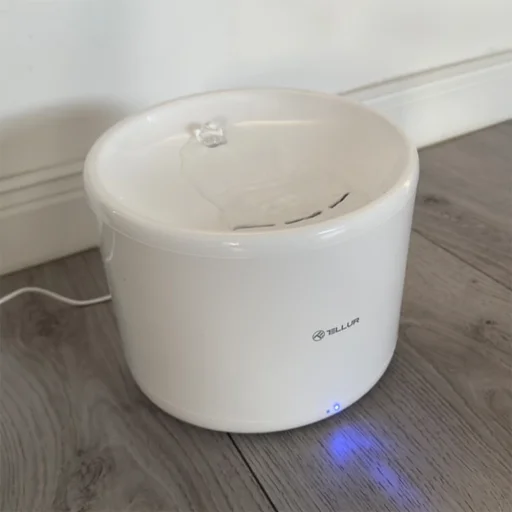Tellur inteligentná WiFi napájačka pre domáce zvieratá, 2 l, biela - 2
