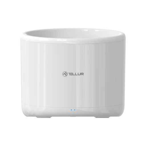 Tellur inteligentná WiFi napájačka pre domáce zvieratá, 2 l, biela - 1