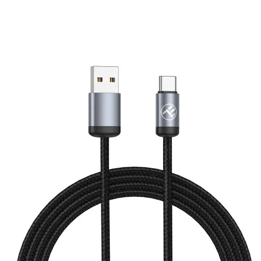 Tellur Minimalist USB–Type-C kábel 3A 1 m čierny - 2