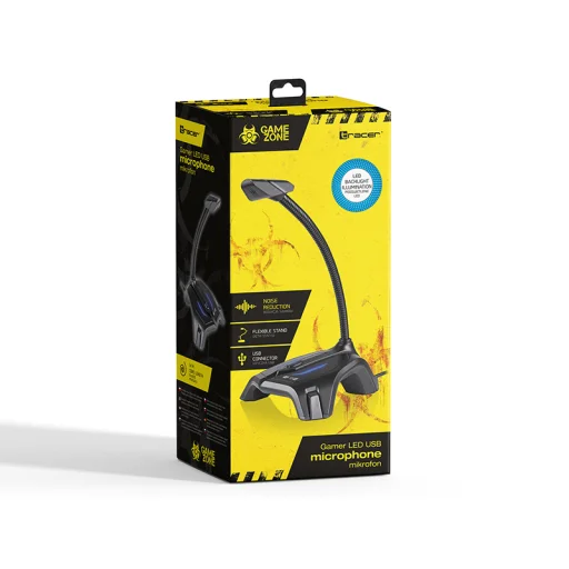 Tracer 46620 Gamezone herný LED USB mikrofón - 5