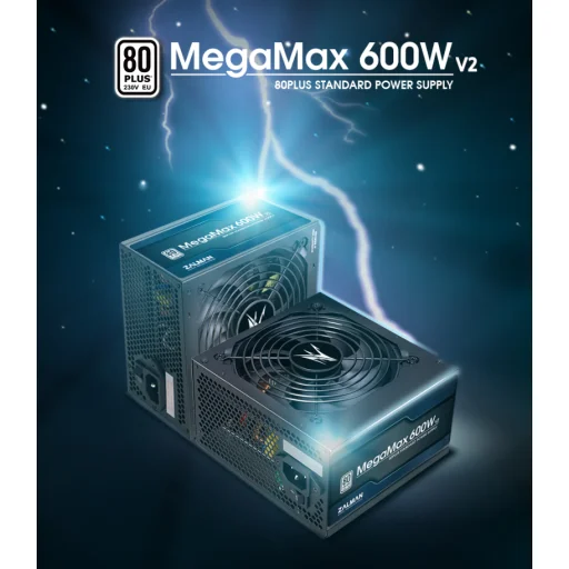 Napájací zdroj Zalman ZM600-TXII MegaMax 600W V2 - 4