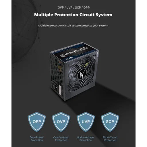 Napájací zdroj Zalman ZM600-TXII MegaMax 600W V2 - 7