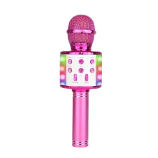 Manta MIC21-PKL ružový Bluetooth karaoke mikrofón s reproduktorom