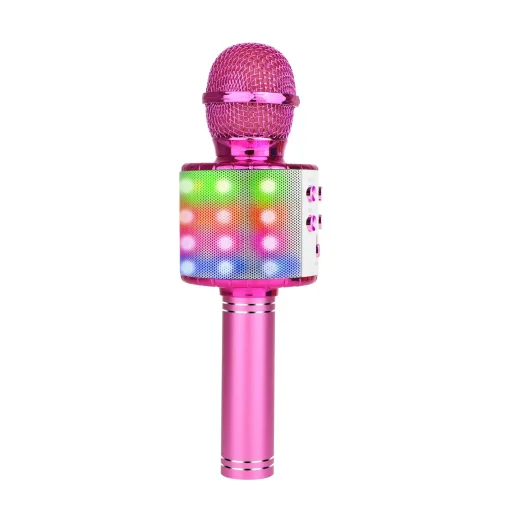 Manta MIC21-PKL rózsaszín Bluetooth karaoke mikrofon hangszóróval - 3