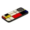iKins tok Apple iPhone 12 Pro Max készülékhez, Mondrian fekete thumbnail