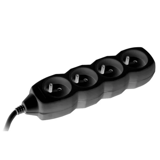 Tracer 44615 PowerCord 3 m čierny predlžovací kábel - 1
