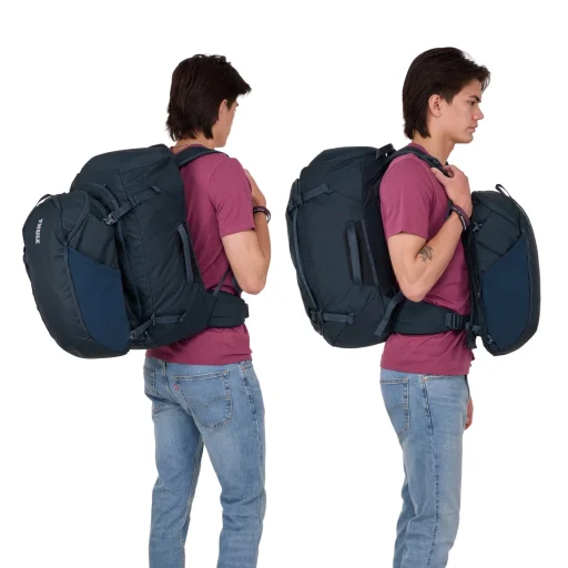 Thule 5312 Landmark 60L unisex cestovný batoh Darkest Blue - 4