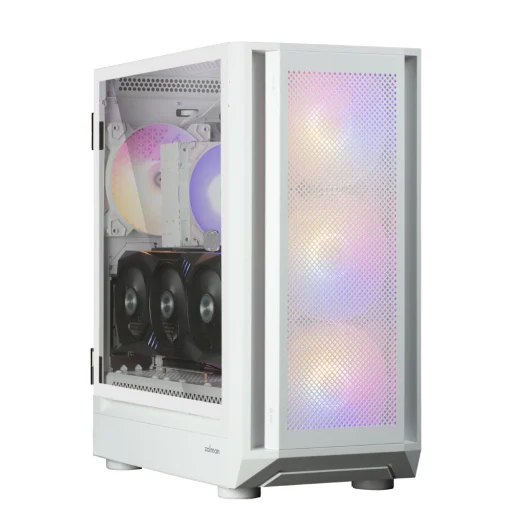 Zalman i6 White počítačová skriňa s RGB ventilátormi - 1
