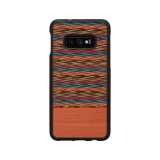MAN&WOOD Samsung Galaxy S10e browny check black puzdro