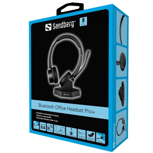 Sandberg 126-18 Bluetooth Office Headset Pro+ bezdrôtový stereo headset - 5