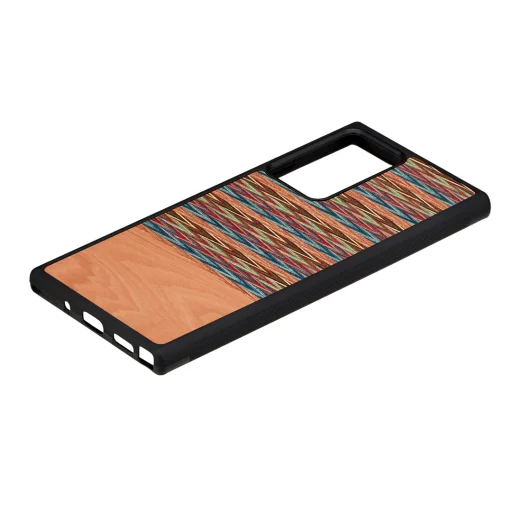MAN&WOOD Browny Check Black puzdro pre Samsung Galaxy Note 20 Ultra - 2