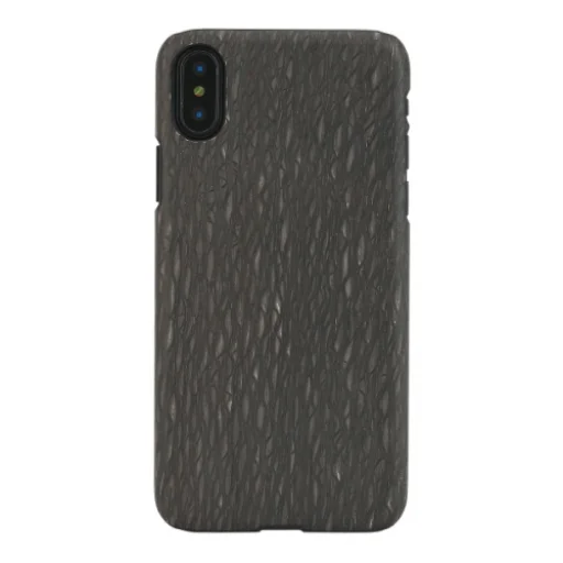 MAN&WOOD iPhone X/XS carbalho black puzdro - 1