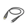 Hama 00183308 rýchlonabíjací/dátový kábel, USB-C – Lightning 1,5 m, čierny kábel thumbnail