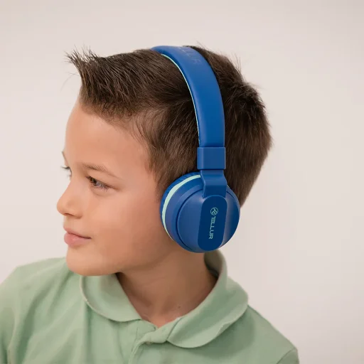Tellur Buddy Bluetooth náhlavné slúchadlá modré - 5