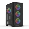 Zalman Z10 DUO ATX ZM-IF120 x4 Black thumbnail