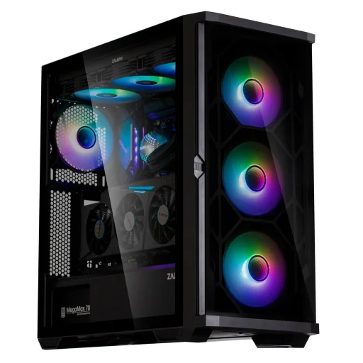 Zalman Z10 DUO ATX ZM-IF120 x4 Black - 4