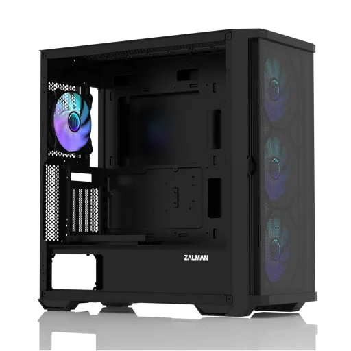 Zalman Z10 DUO ATX ZM-IF120 x4 Black - 9