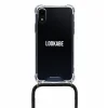 Lookabe Necklace iPhone Xr arany-fekete nyakpántos tok thumbnail