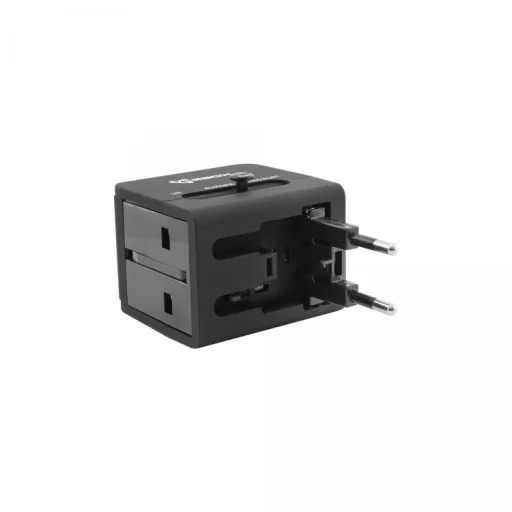 Sbox TA-23 univerzális utazóadapter dupla USB töltővel - 5