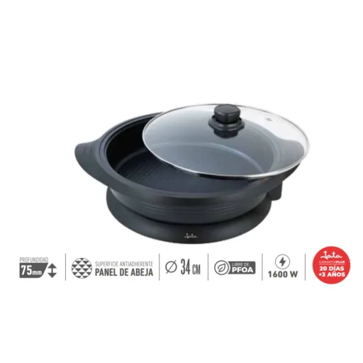 Jata PE640 Ø-34 cm elektromos serpenyő - 2