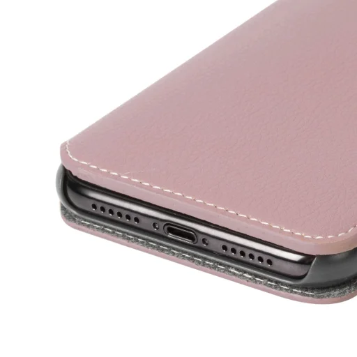 Krusell Pixbo 4 Card SlimWallet Apple iPhone XS Max ružové vyklápacie puzdro - 5