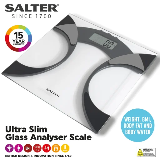 Salter 9141 BKCFEU16 digitálna osobná váha s analýzou zloženia tela - 6