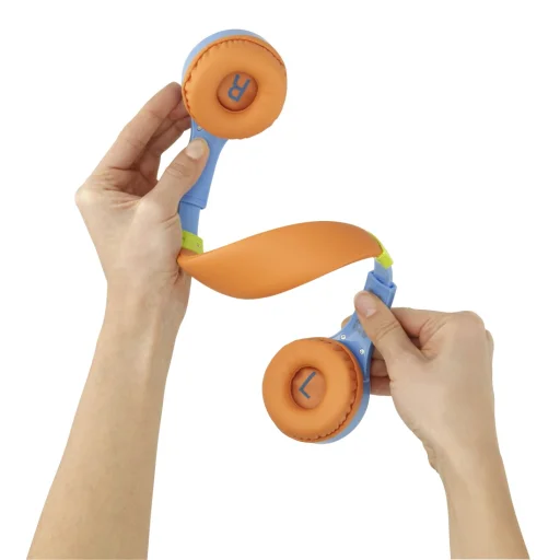 Hama 00184106 Kids Guard modro-oranžové detské slúchadlá na uši - 2