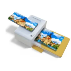Kodak PD460 Bluetooth dokovacia stanica pre tlačiareň žltá, s 10 listami fotopapiera