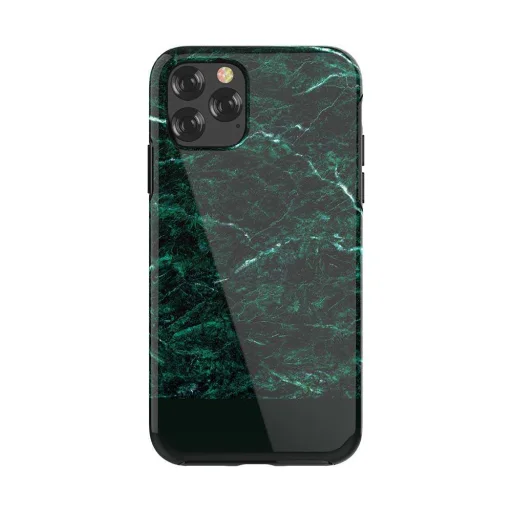 Devia Marble Series iPhone 11 Pro Max zelené puzdro - 1