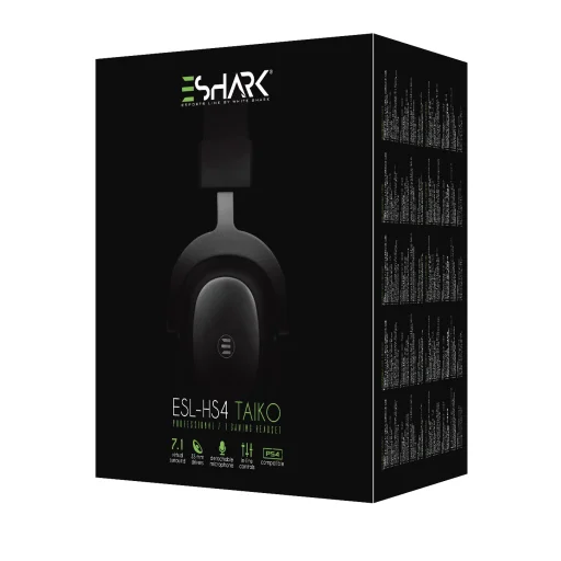 White Shark TAIKO Premium Line ESL-HS4 herné slúchadlá s mikrofónom - 7