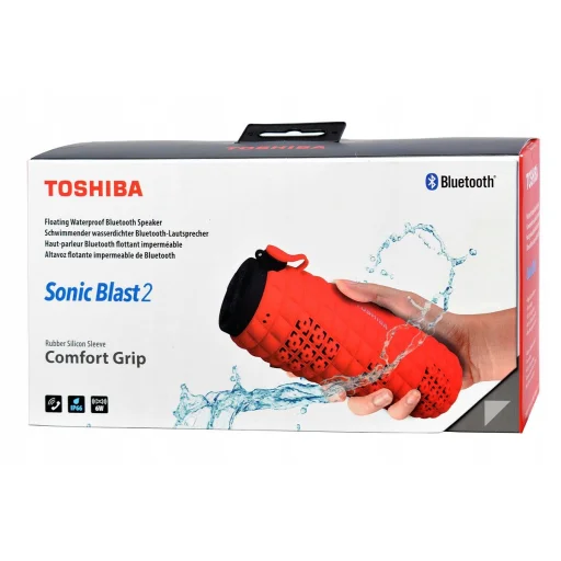 Toshiba Sonic Blast 2 TY-WSP80 červený Bluetooth reproduktor - 4