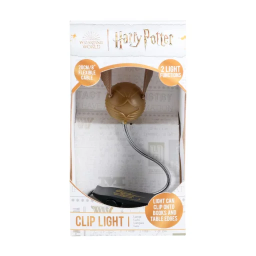 Paladone Harry Potter Golden Snitch csíptetős olvasólámpa - 3