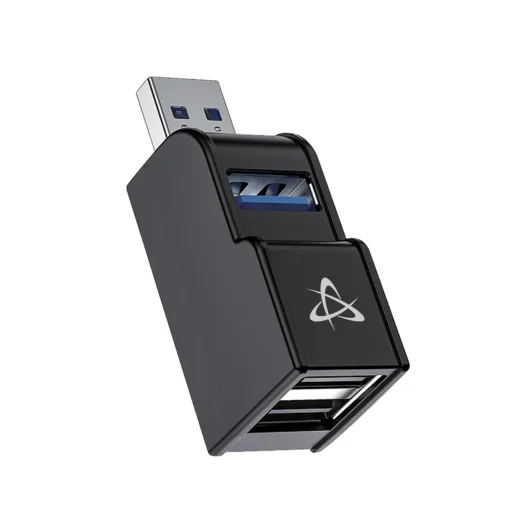 Sbox H-606 3-portový USB-A hub (1x 3.0, 2x 2.0) - 1
