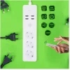 Tellur WiFi okos elosztó, 3 aljzattal, 4 USB-porttal, 4A, 2200W, 10A, 1,8 m thumbnail
