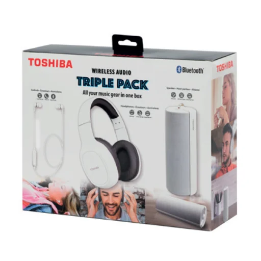 Toshiba Wireless Audio Triple Pack HSP-3P19 fehér vezeték nélküli аудió szett - 4