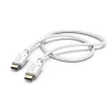 Hama 00183330 USB-C – USB-C kábel 1 m biely thumbnail