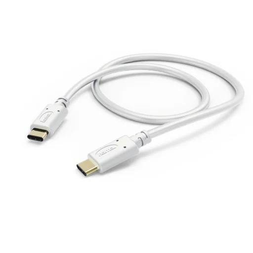 Hama 00183330 USB-C – USB-C kábel 1 m biely - 1