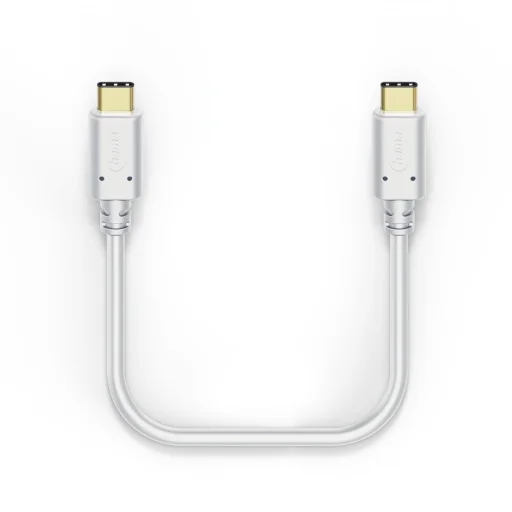 Hama 00183330 USB-C – USB-C kábel 1 m biely - 3