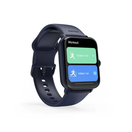 Inteligentné hodinky Hama 00178621 Smartwatch 6010 modré - 5