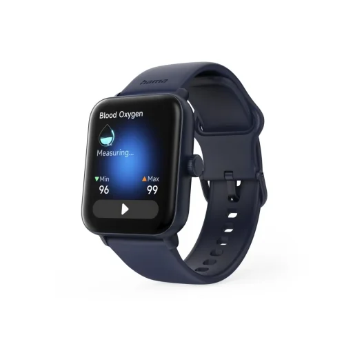 Inteligentné hodinky Hama 00178621 Smartwatch 6010 modré - 8