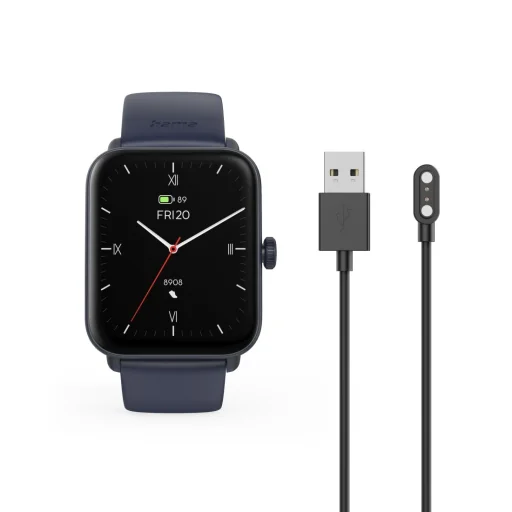Inteligentné hodinky Hama 00178621 Smartwatch 6010 modré - 10