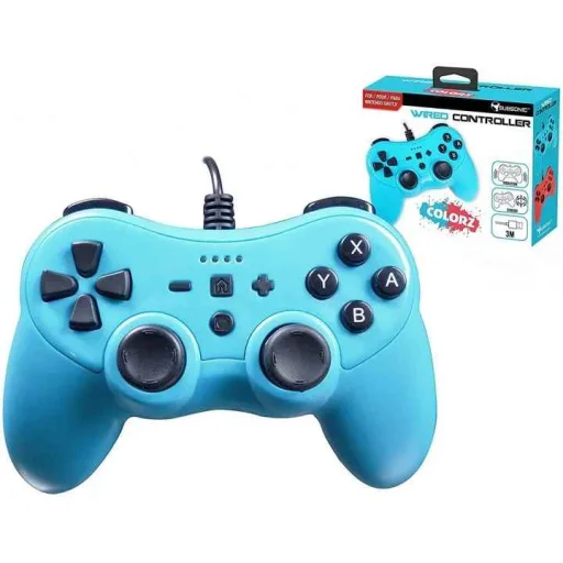 Subsonic Wired Controller Colorz Neon Blue káblový ovládač pre Nintendo Switch - 3