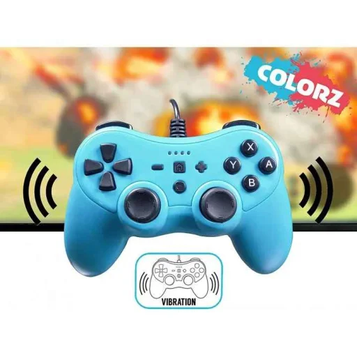 Subsonic Wired Controller Colorz Neon Blue káblový ovládač pre Nintendo Switch - 6