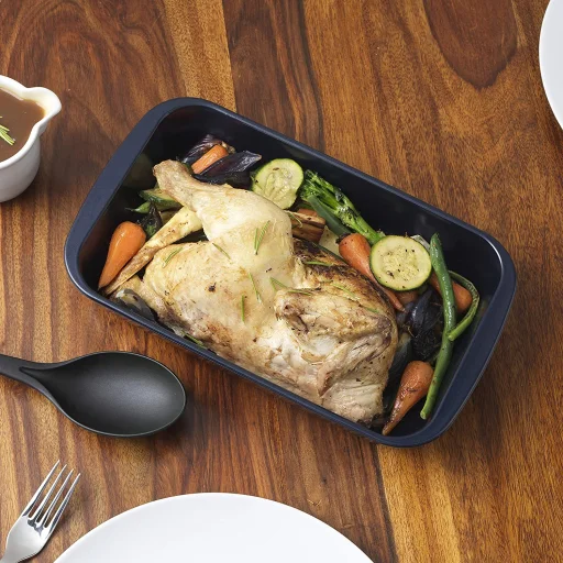 Russell Hobbs RH01143EU üveg sütőtál 29 cm sötétkék - 3