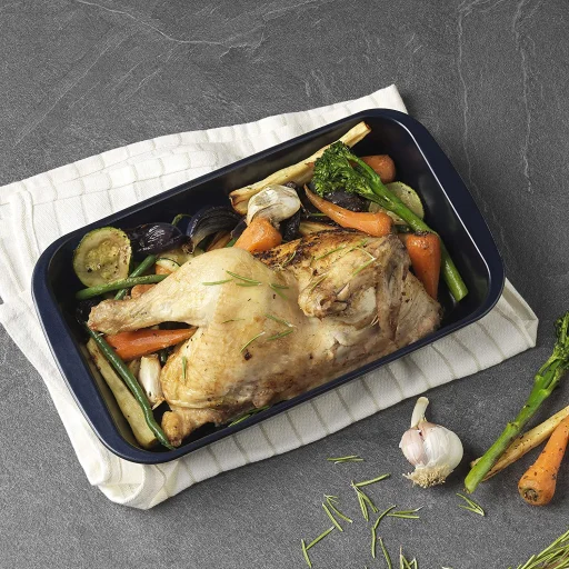 Russell Hobbs RH01143EU üveg sütőtál 29 cm sötétkék - 7