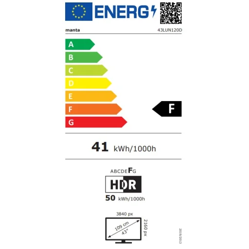 Manta 43LUN120D 43" 4K UHD LED televízió - 8