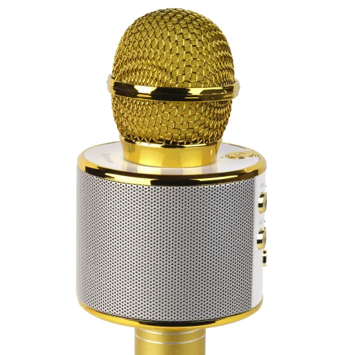 Denver KMS-20GOMK2 Gold vezeték nélküli Bluetooth karaoke mikrofon hangszóró - 3