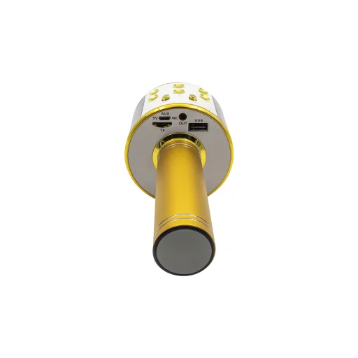 Denver KMS-20GOMK2 Gold vezeték nélküli Bluetooth karaoke mikrofon hangszóró - 5